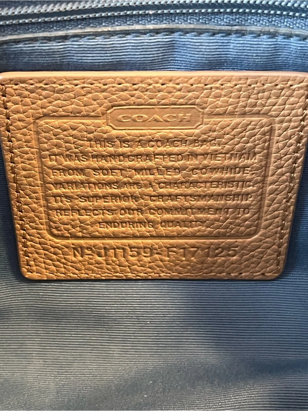 Coach soho pleated